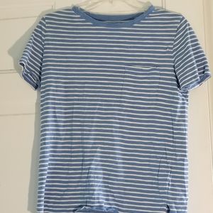 Striped Tee with Pocket